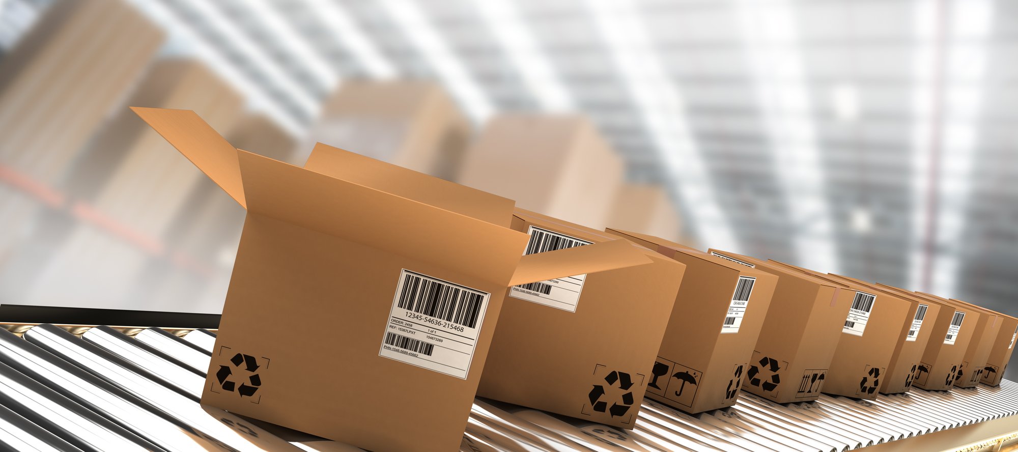 Label - Boxes - Distribution Center